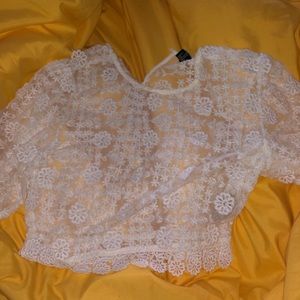 forever 21 cropped shirt